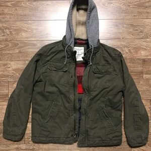 American Eagle Army Green Jacket